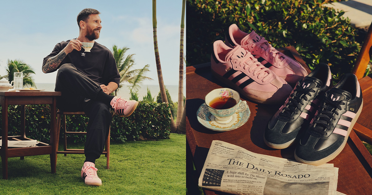 Lionel Messi & adidas sacan nuevos sambas