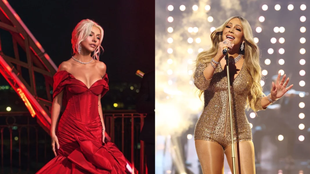 Navidad en disputa: Christina Aguilera busca sacudir el reinado de Mariah Carey