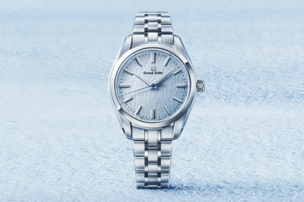 Grand Seiko presenta sus nuevos relojes Skyflake y Snowflake de 33 mm con el Caliber 9F51
