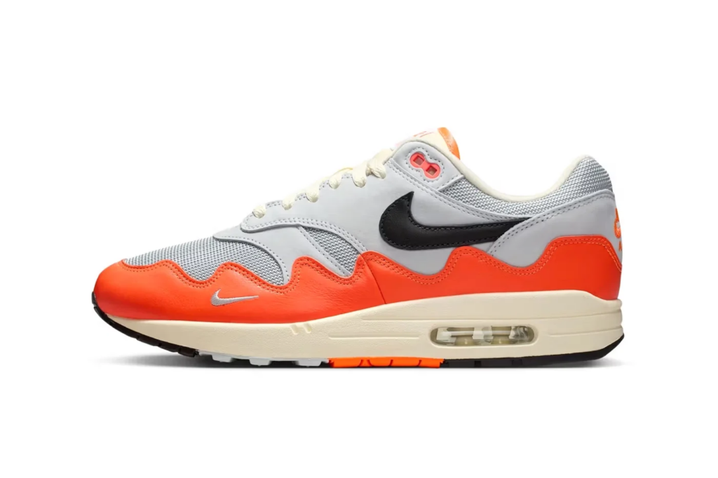 Patta y Nike: Un nuevo diseño explosivo para la Air Max 1 “Hyper Crimson”