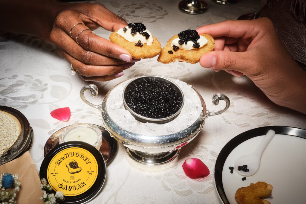McDonald’s transforma el Caviar en un placer rápido para San Valentín
