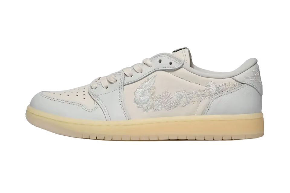 El Air Jordan 1 Low OG ‘Floral Swoosh’ se Prepara para Conquistar la Primavera de 2026