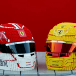 LEGO presenta los cascos de Ferrari de Lewis Hamilton y Charles Leclerc en sets coleccionables para fans de la F1
