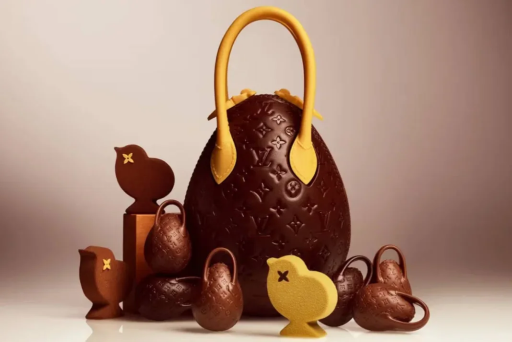 Louis Vuitton sorprende en Pascua 2026 con un bolso… hecho de chocolate