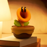 La flor de Super Mario llega a tu escritorio con su encanto y personalidad