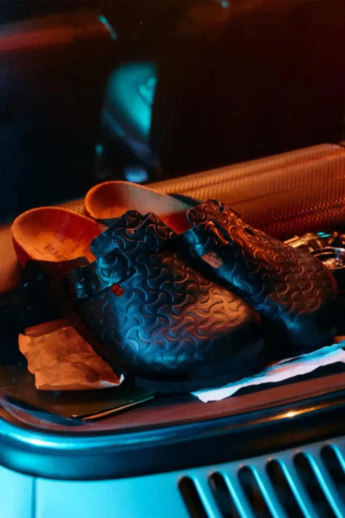 Beams y Birkenstock: Una revolución del estilo con el Boston ‘Bone Pattern’ en negro