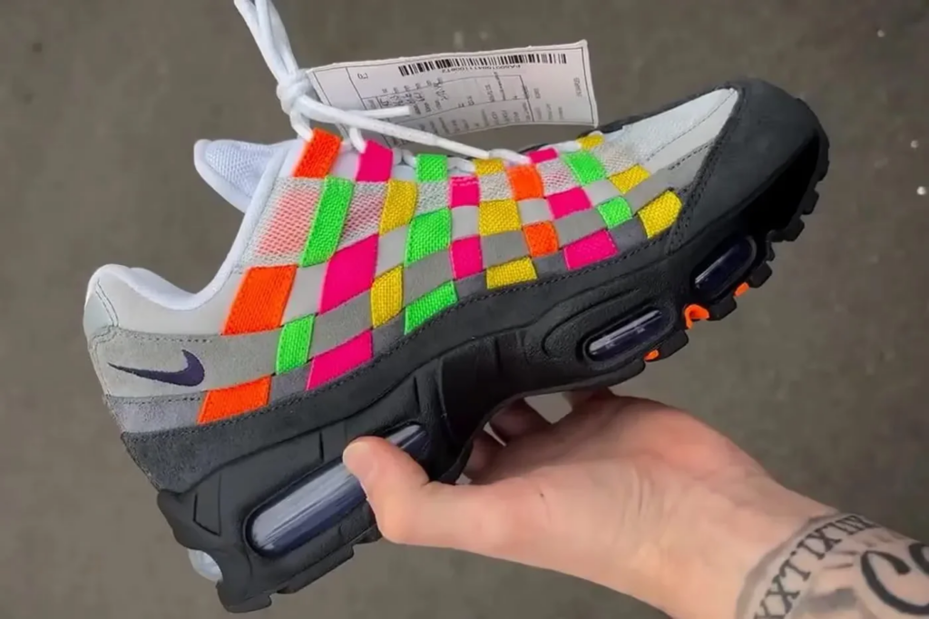 Nike reinventa las Air Max 95 con un audaz diseño tejido multicolor para 2026