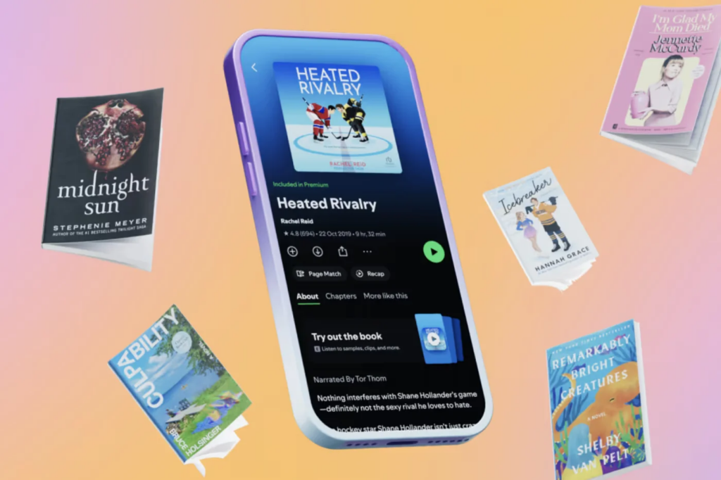 Spotify da el salto al papel: lanza tienda de libros físicos integrada con audiolibros