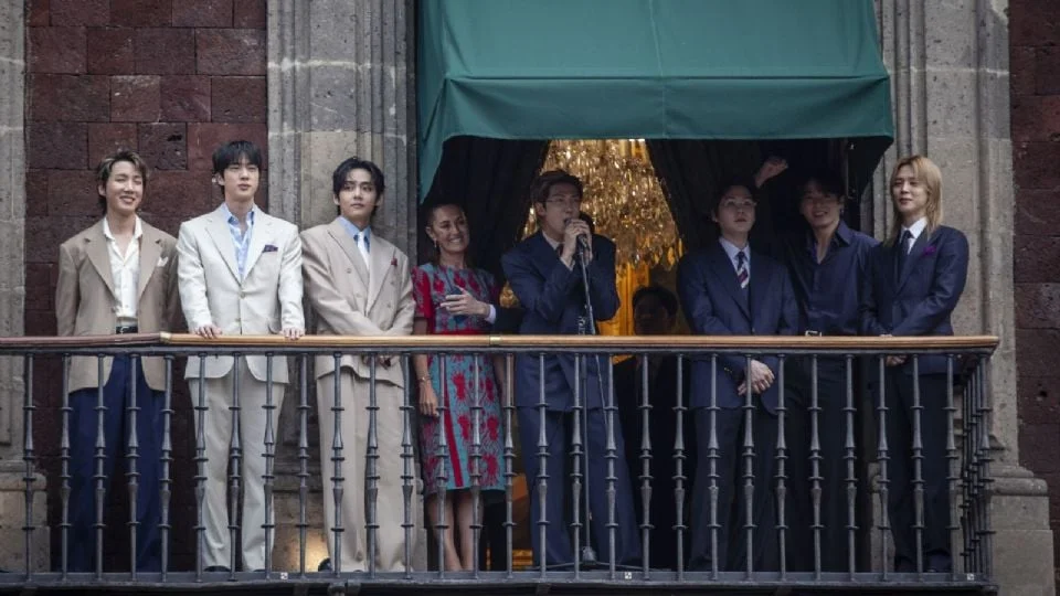 BTS volverá a México en 2027, confirma Claudia Sheinbaum