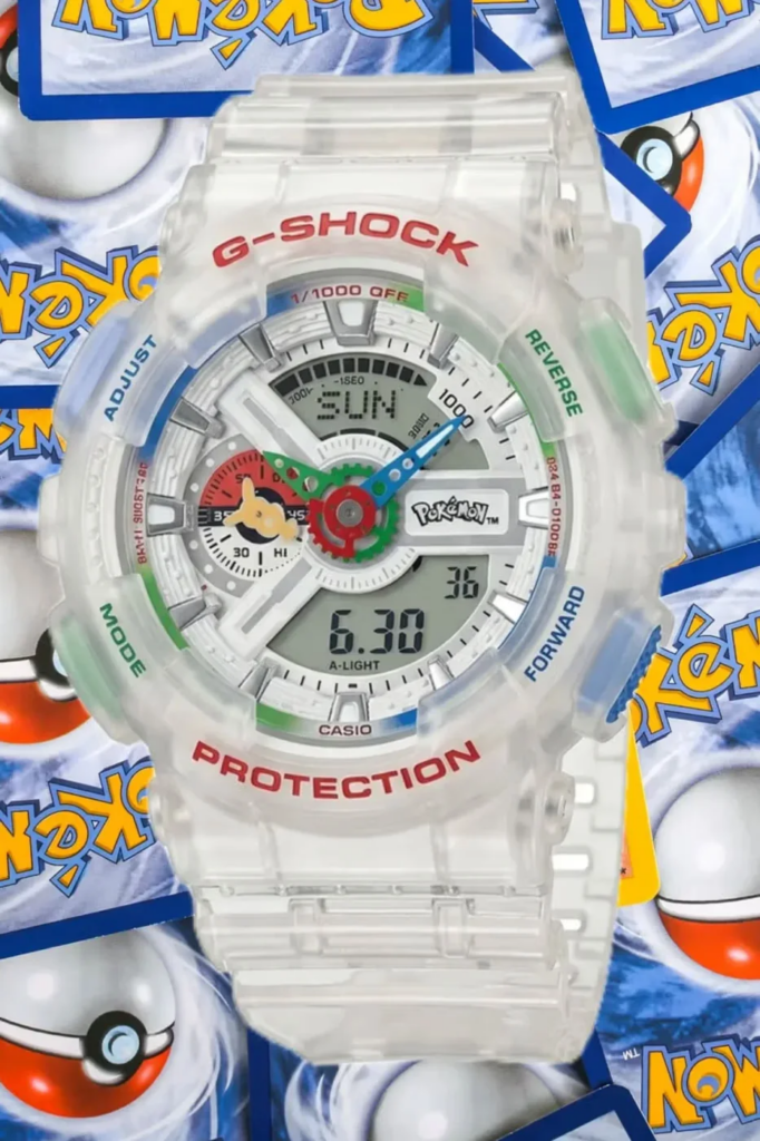 Pokémon y G-Shock preparan una colaboración que apunta al coleccionismo global