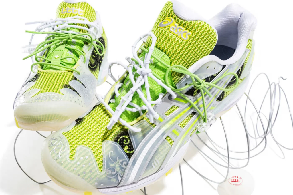 ASICS y Little Tokyo Table Tennis reinventan el tenis de mesa con unas GEL-Resolution 5 llenas de estilo