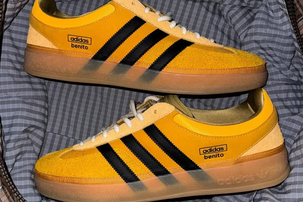 Bad Bunny y adidas preparan un nuevo golpe de estilo con los Gazelle Indoor “Solar Gold”